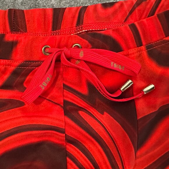 Tribe Men’s Swim Shorts – Size 3XL – Red Swirl Print - Picture 5 of 12